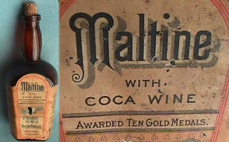 Maltine coca wine